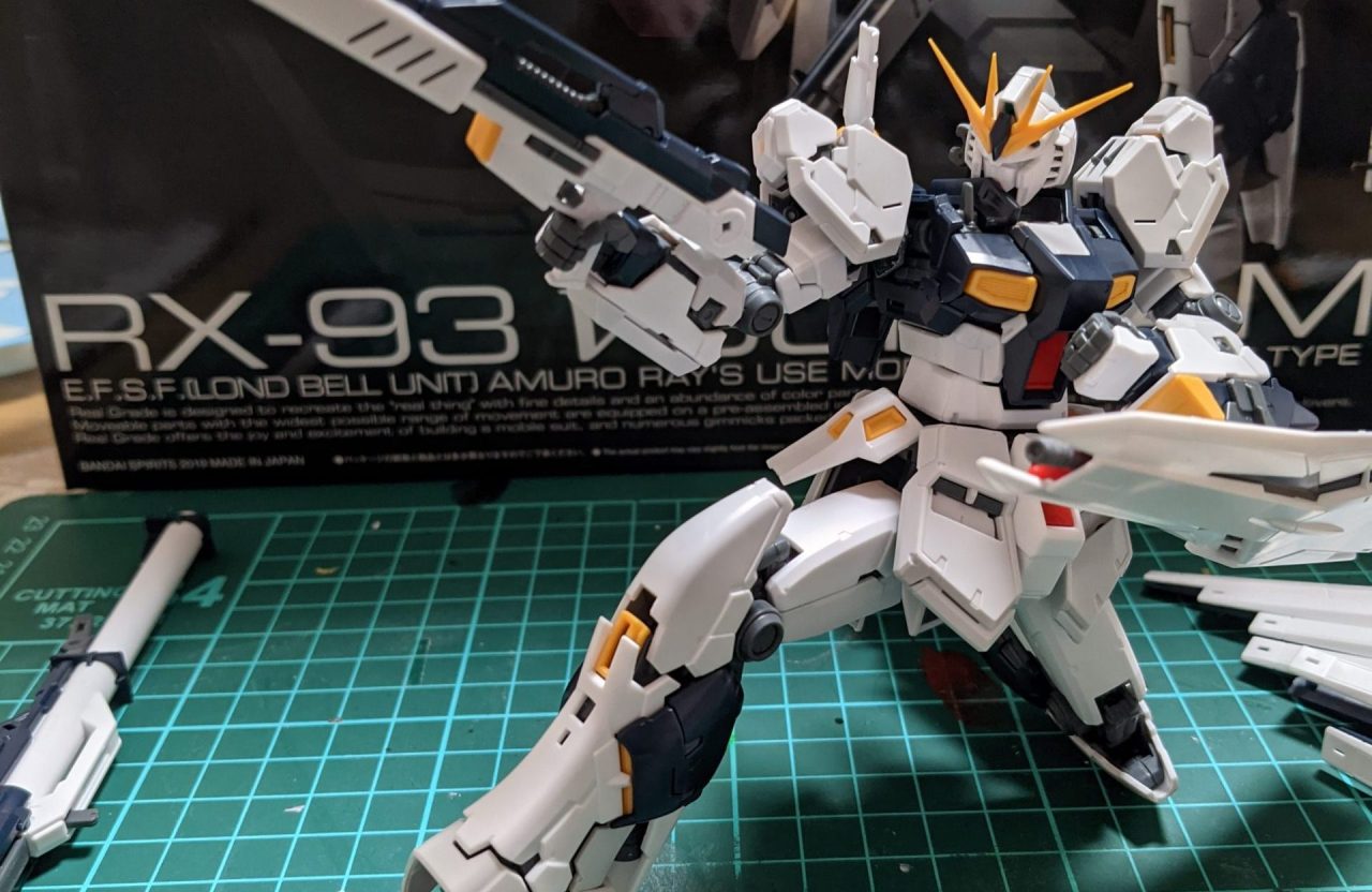 RG 1/144 ニューガンダム GUNDAM RG νガンダム 1/144スケール