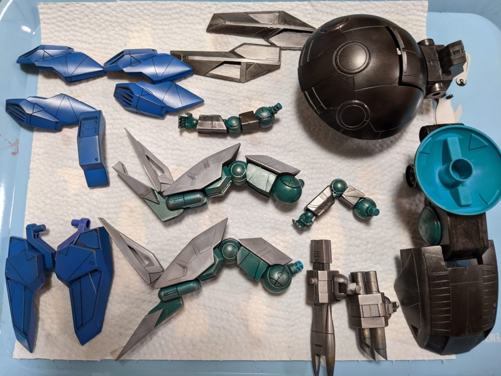 ウォドムポッドの塗装完了