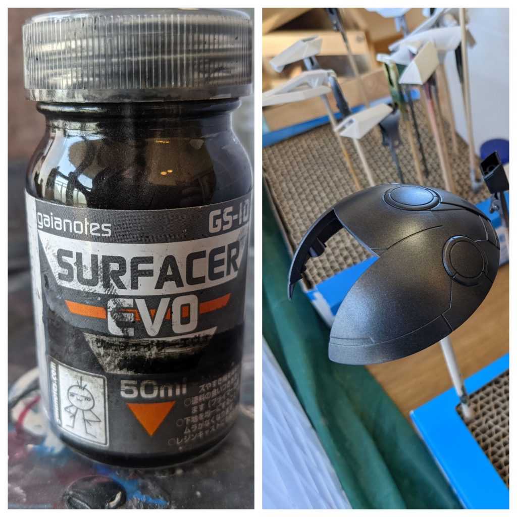 ウォドムポッドの下地塗装