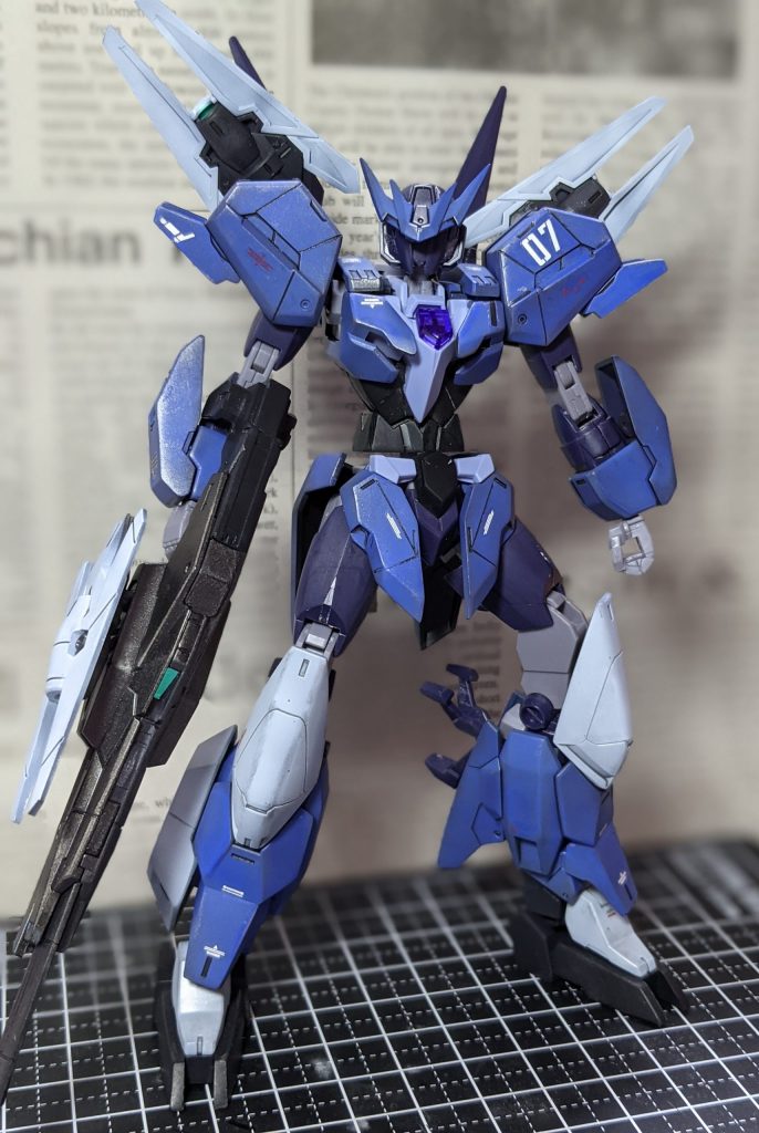 アルスアースリィガンダムにウラヌスアーマーをドッキング