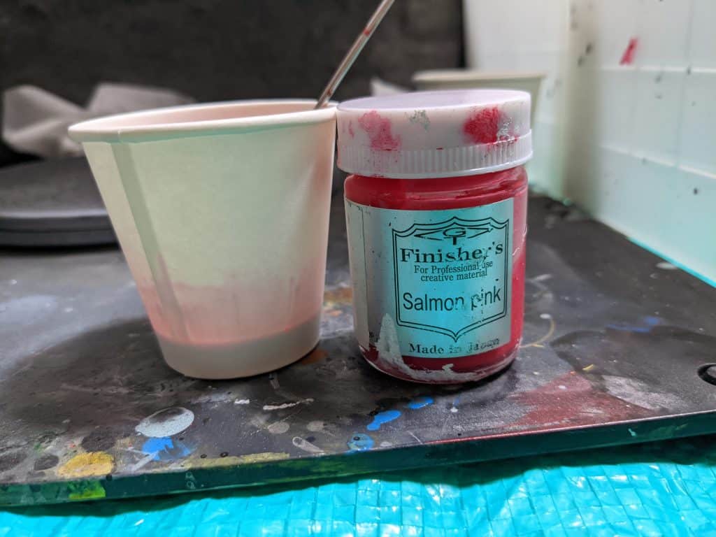 フィニッシャーズのサーモンピンク