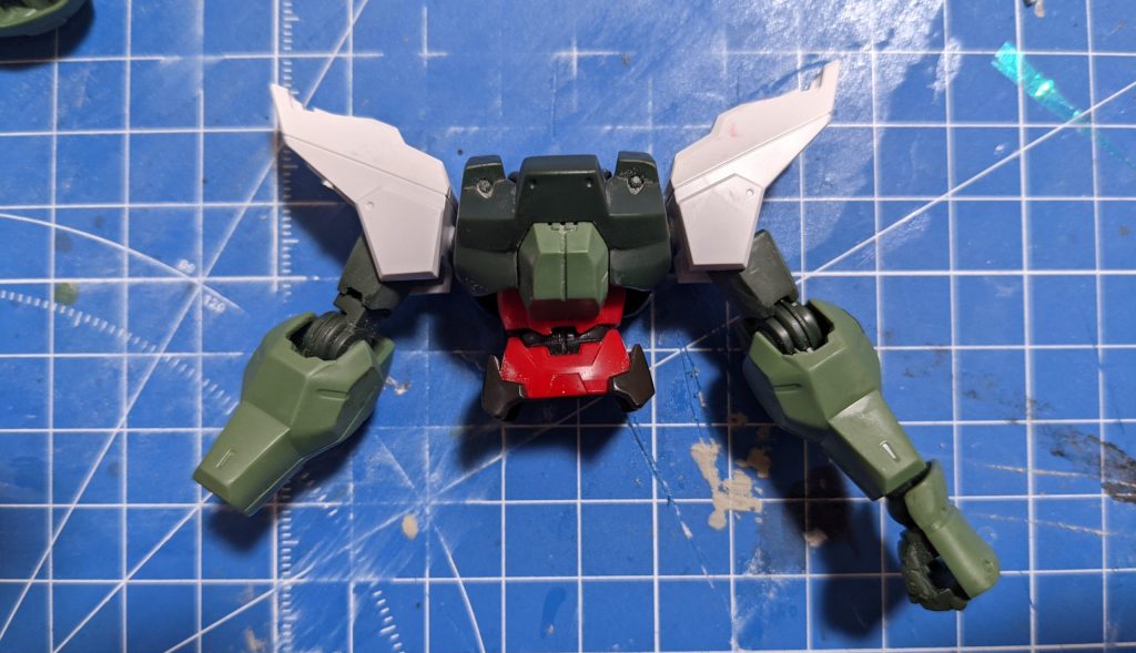 宇宙用ジャハナムショルダーアーマー改造編