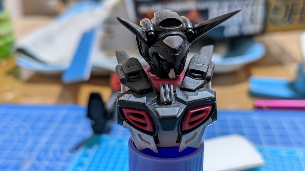 G-エルスの上半身を改造中