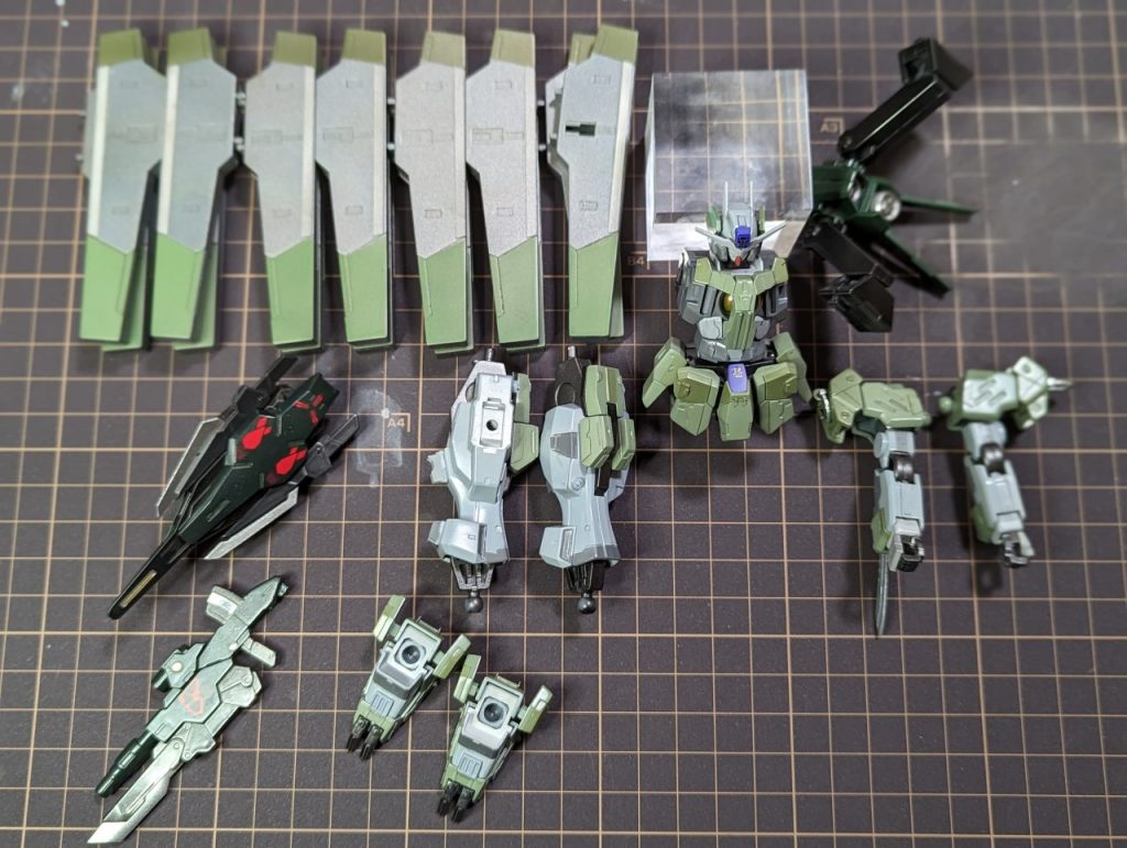 HG 1/144 ガンダムサバーニャ 鋭意製作中!