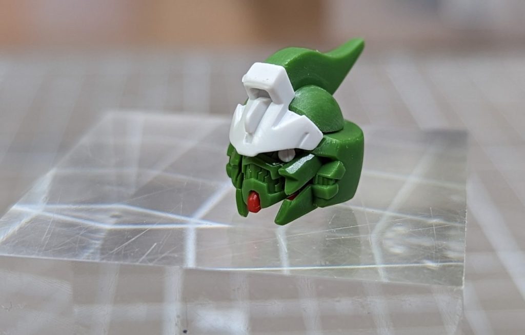 ファントムガンダム頭部の改造