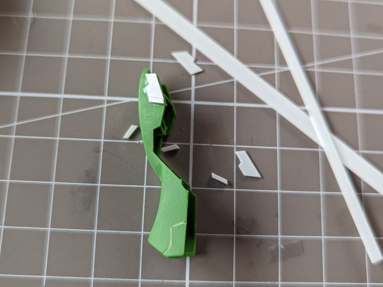 エバーグリーンでプラ板工作