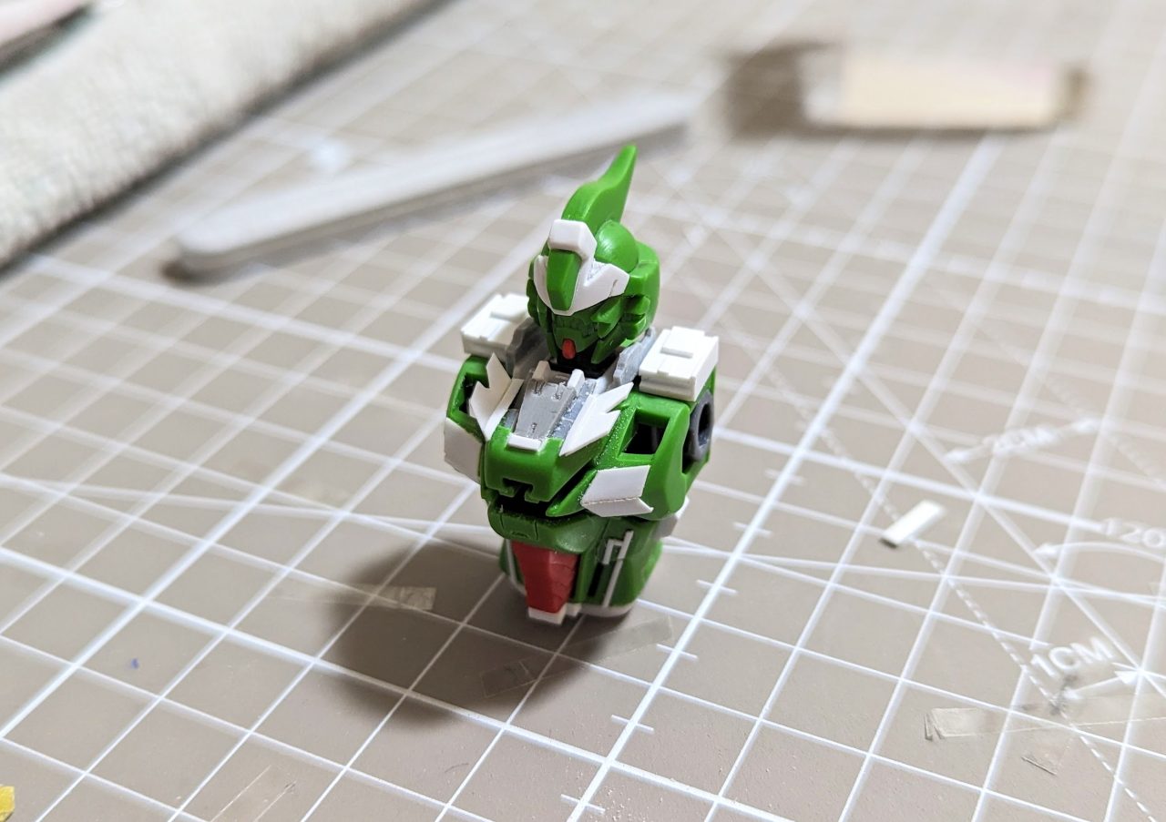プラ板で箱組み